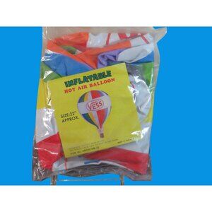 Vintage Inflatable Hot Air Balloon Vess Soda Advertising Decor